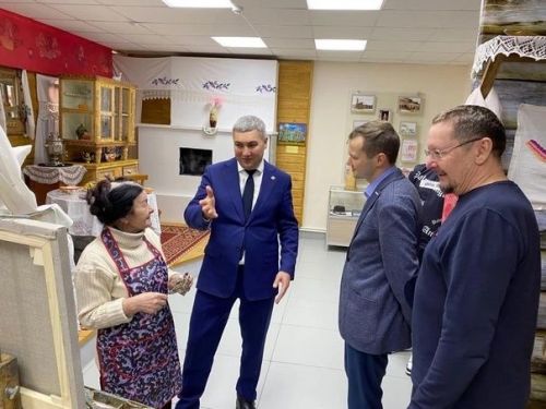 Алмаз Хөсәинов районыбызда булды