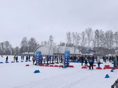 Мөслим районы командасы чаңгы ярышларында катнашты