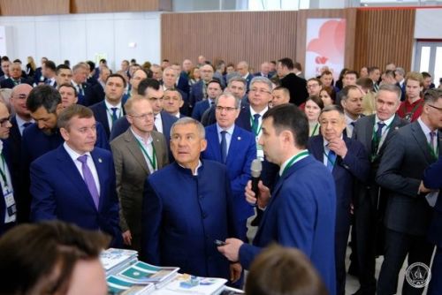 Халыкара күргәзмә эшендә катнашты