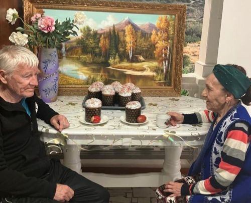 Картлар һәм инвалидлар йортында Пасха бәйрәме