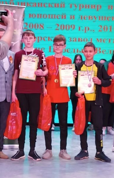 Мөслим районы җыелма командасы — өченче