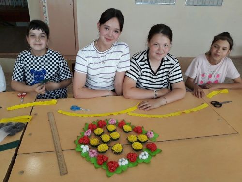 Мәктәп яны лагеренда мастер-класс