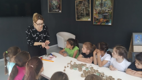 Мәктәп яны лагере балалары музейда булдылар