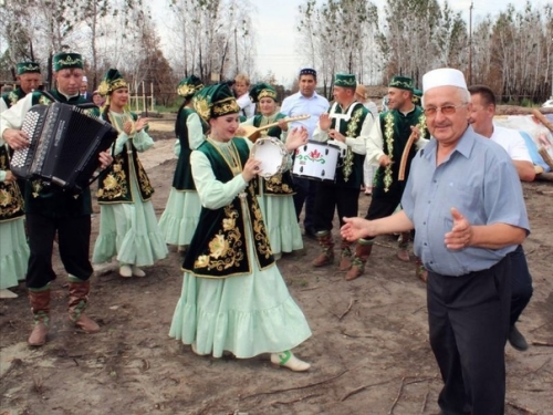 «Мөслим тугайлары» Йолдыз (Ичкин) авылына килде