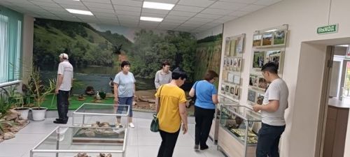 Төмән кунаклары туган як музеенда