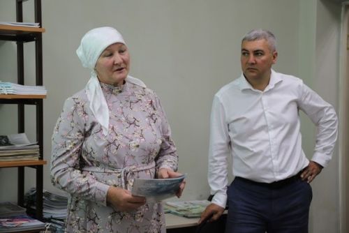Әгъзәм Гобәйдуллин эш сәфәре белән килде (фоторепортаж)