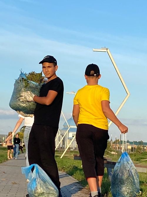 Экологик чарада катнаштылар