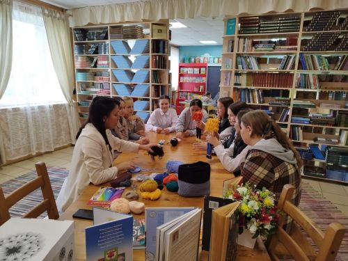 Китапханәгә мастер-класска җыелдылар