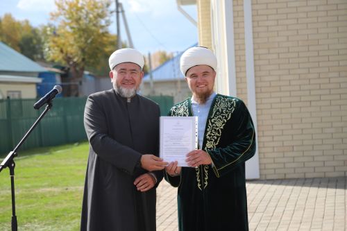 Мөслимдә Разалия мәчете ачылды (+фоторепортаж)