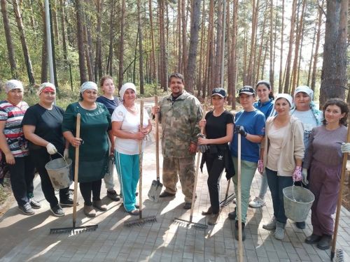 «Урман иле» ял һәм сәламәтләндерү лагере яшелләндерелә