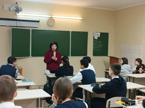 Волонтер мастер-класс үткәргән