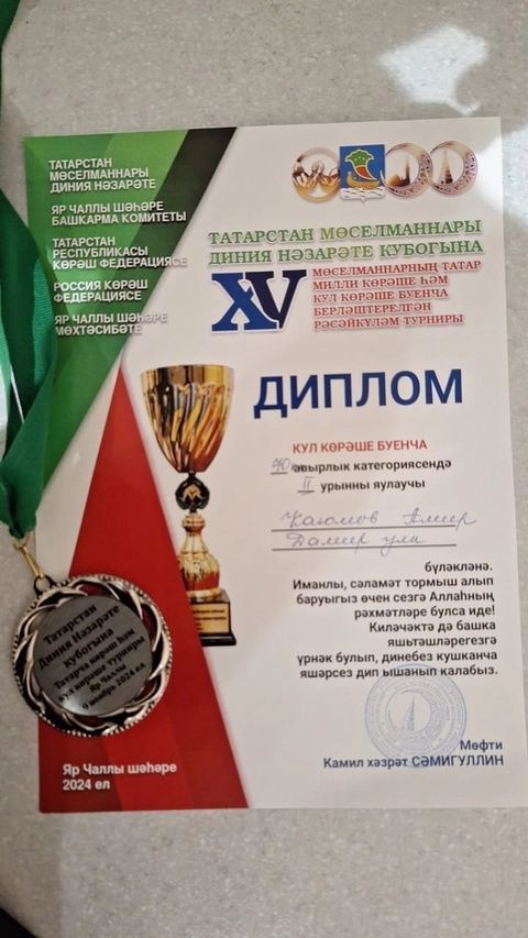 Татарча көрәш һәм кул көрәше буенча турнир үтте