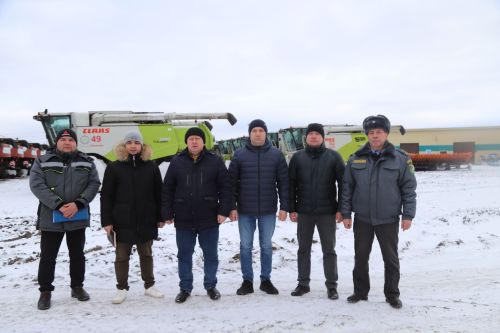 Техниканы кышкы саклауга куйдылар