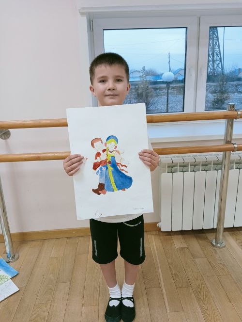 Бию белән рәсем сәнгатен бәйләп