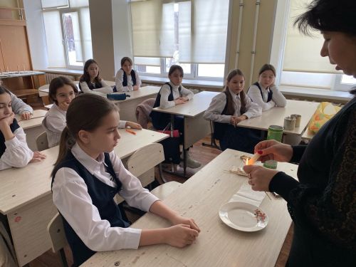 Осталык классында катнаштылар