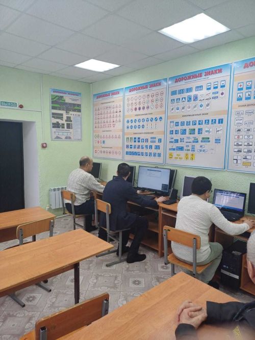 «ДОСААФ» Мөслим бүлекчәсендә укучылар «А1» категориясенә экзамен тапшырдылар