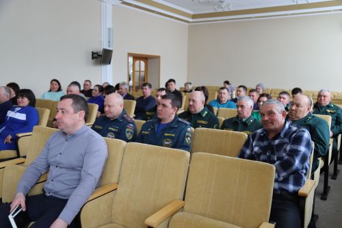 Гадәттән тыш хәлләр комиссиясе утырышы