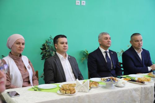 “Җитәкче белән иртәнге аш” чарасы гимназиядә