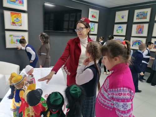 Лицей укучылары музейга  экскурсиягә килде
