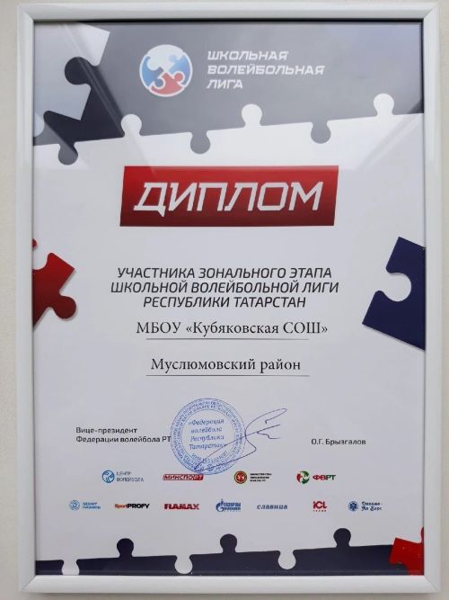 Күбәк мәктәбе командасы волейбол чемпионатының  зона этабында катнашты