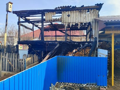 Сарай тулысынча янып беткән