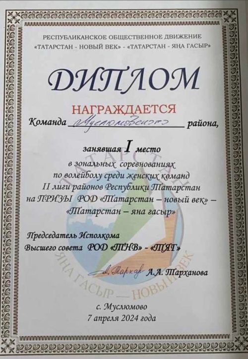 Волейбол ярышларының зона этабы нәтиҗәләре