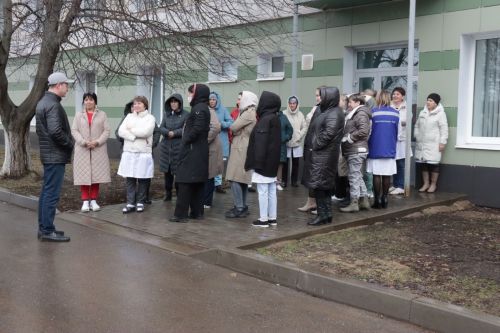 Террорчылыктан саклану  буенча укулар уздырылды