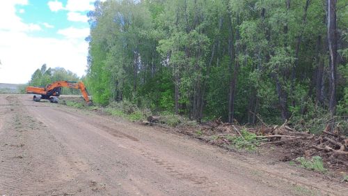 Иске Смыловка авылына илтүче юл ремонтлана