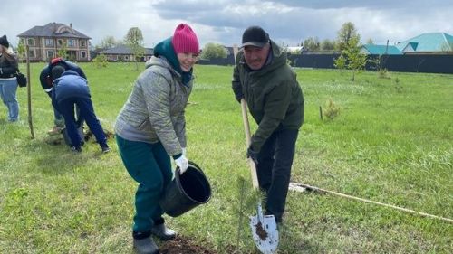 Райондашларыбыз «Хәтер бакчасы» акциясендә катнаша