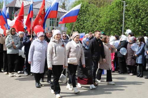 Мөслим урамнары буйлап демонстрантлар колоннасы үтте (+фоторепортаж)