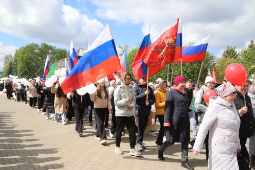 Мөслим урамнары буйлап демонстрантлар колоннасы үтте (+фоторепортаж)