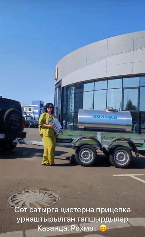 Сөт ташу өчен заманча цистерналар тапшырылды