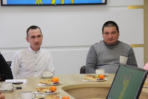 Кичә район башлыгы Альберт Хуҗин батырларыбыз белән очрашты
