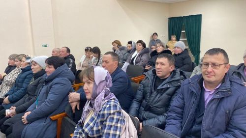 Кичә Исәнсеф авыл җирлегендә халык җыены булды