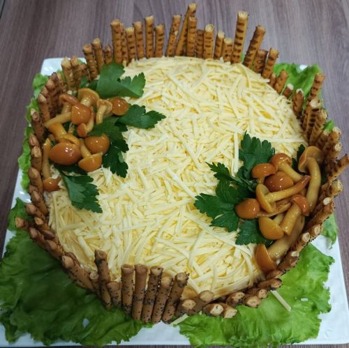Гөмбә аланы салаты!!!