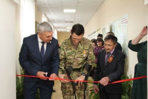 Рус Шуган мәктәбендә хәтер почмагы ачылды