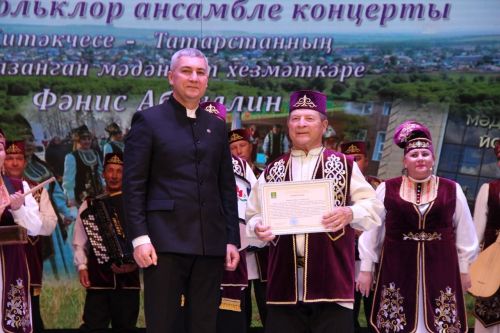 Район мәдәният йортында «Мөслим тугайлары» фольклор ансамбленең концерты узды