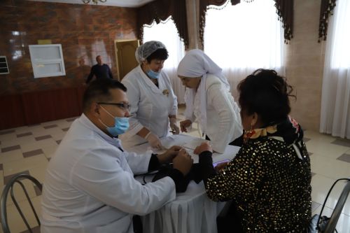 Район мәдәният йортында Халыкара өлкәннәр көне узды