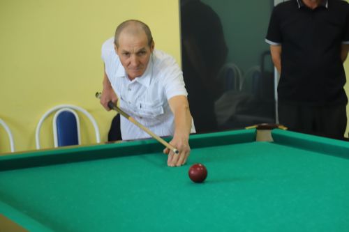 Бу сәгатьләрдә “Яшьлек” спорт сараенда Өлкәннәр ункөнлеге кысаларында бильярд турниры бара