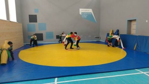 Гимназияда көрәш түгәрәге эшли