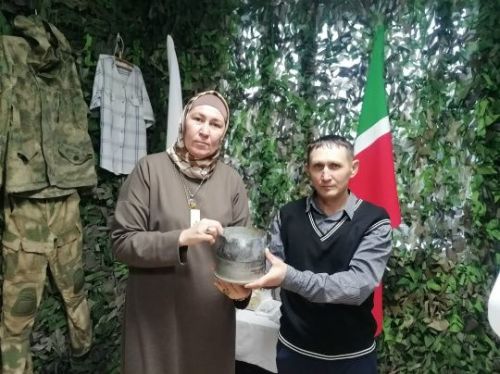 Данил Госманов «Хәтер» залын тагын бер экспонатка баетты