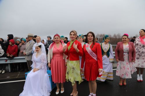 Дүрт ай дәвам иткән ремонттан соң тантаналы төстә күпер ачылды