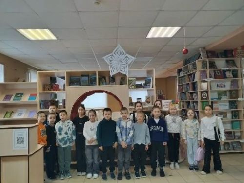 Мөслим лицее укучылары китапханәдә экскурсиядә булдылар