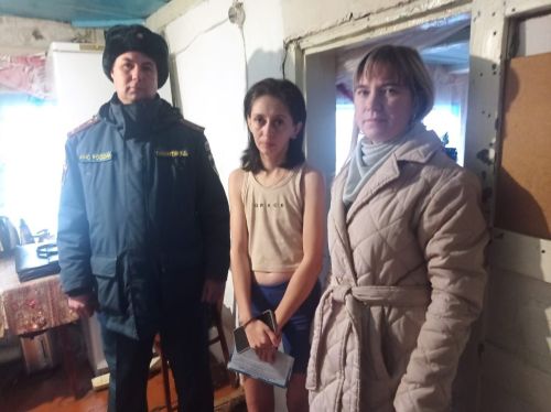 Мөслим районында социаль яктан авыр гаиләләрдә янгын профилактика рейды үткәрелде