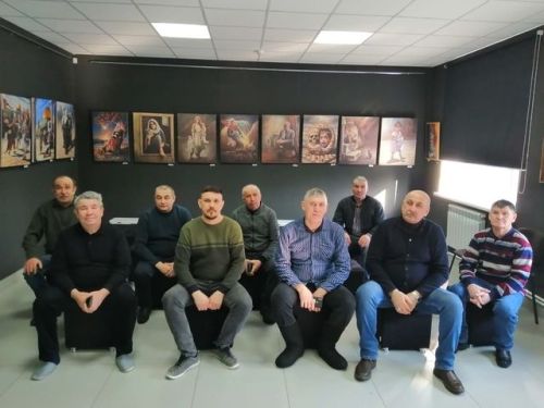 Германиядә хезмәт иткән совет гаскәрләре төркеме ветераннары укучылары өчен тәрбия чарасы үткәрде