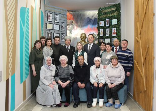 Мөслим урта мәктәбендә «Батырлык онытылмый» музей почмагы ачылды