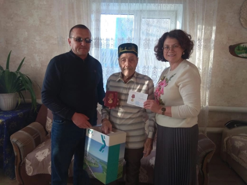 Тыл ветераннарына  юбилей медальләре бирелде
