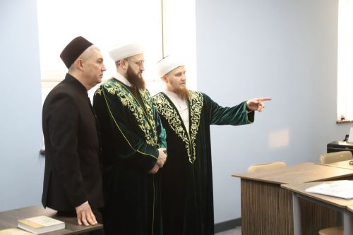 Районга мөфти Камил хәзрәт Сәмигуллин килде