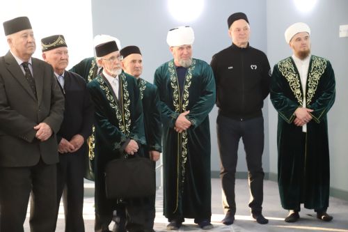 Районга мөфти Камил хәзрәт Сәмигуллин килде