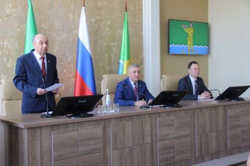 Кичә район хакимиятендә район ветераннар Советының чираттагы утырышы узды